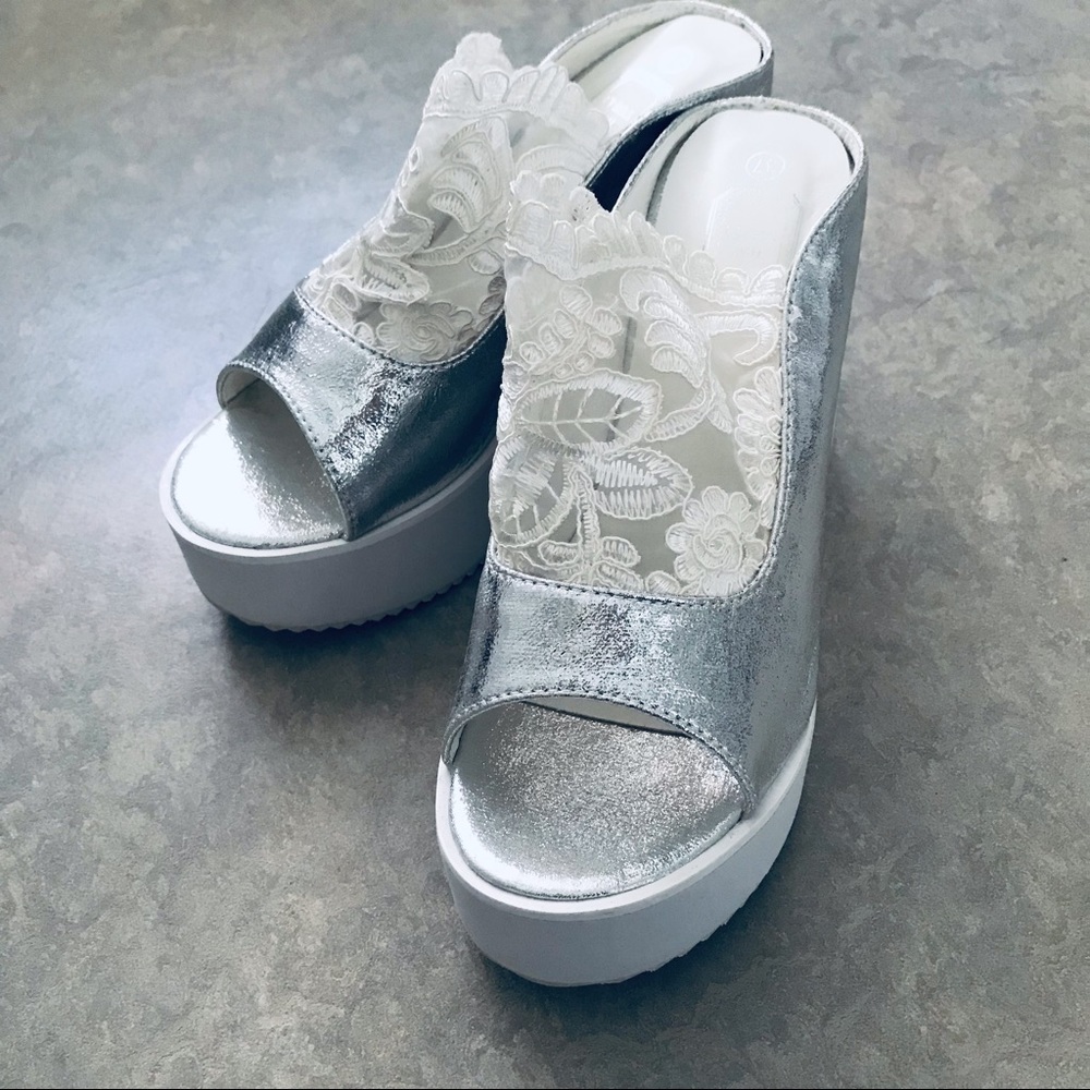 Laced Platform Shoes